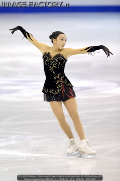 2013-03-02 Milano - World Junior Figure Skating Championships 6216 Rika Hongo JPN